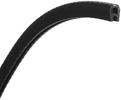 The Metal House Small Black Rubber Edge Protective Trim 9.5mm x 6mm