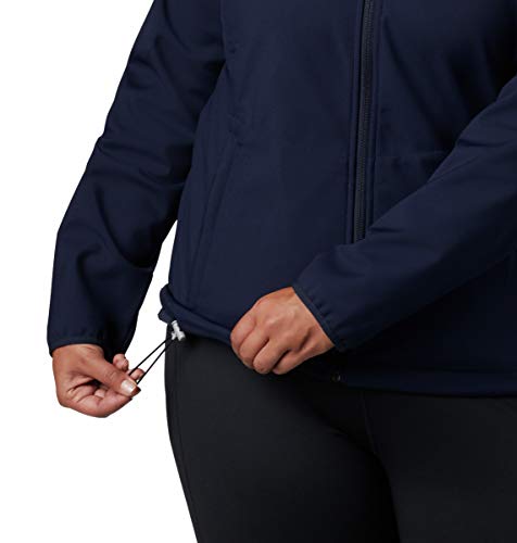 Image of Columbia Women Polyester Short Length Kruser Ridge II Softshell Hiking and Trekking Jacket