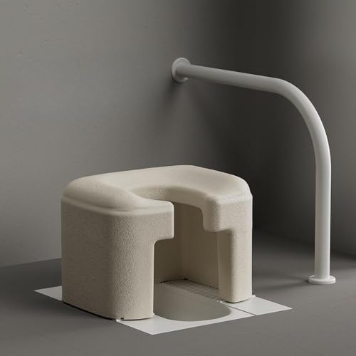 Chaise de commode anti-glissement solution pour éviter les chutes au bain - 2