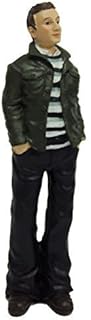 Melody Jane Dollhouse Modern Casual Man in Jacket 1:12 Scale Resin People