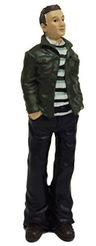 Melody Jane Casa delle Bambole Moderno Uomo papà Padre Miniatura 1:12 Porcellana Persone