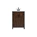 Elegant Decor 24 inch Single Bathroom Vanity in Expresso