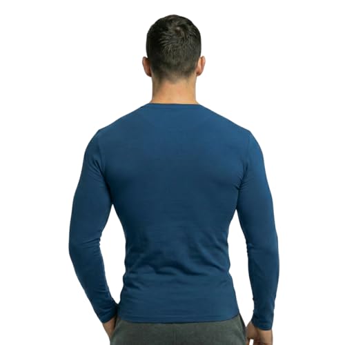 Image of Men's Compression Shirts Long Sleeve, Base-Layer Quick Dry Workout T Shirts Sports,Gym, Running T-Shirt