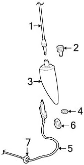 Oem Mopar Part 56043089Af 'Cable'