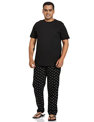 Image of Amazon Brand - Symbol Cotton Men Casual Style Pajama Bottom (Pack Of 2)