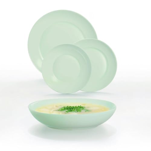 Luminarc Apy Paradise Geschirrset, Opal, 18-teilig, für 6 Personen,...