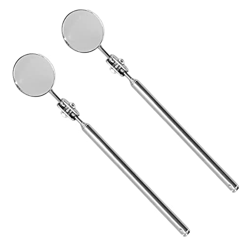 Pasotim 2X Universal Automotive Maintenance Folding Telescopic Reflector Welding Chassis Inspection Hand