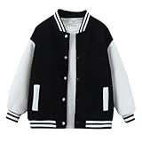 [Kanu Surf] スタジャン キッズ 女の子 子供 アウター ジャンパー ブルゾン 長袖 コート ジャケット カジュアル 運動着 通園 通学 普段着 アウトドア 春 秋 120-170cm (ブラック,140)