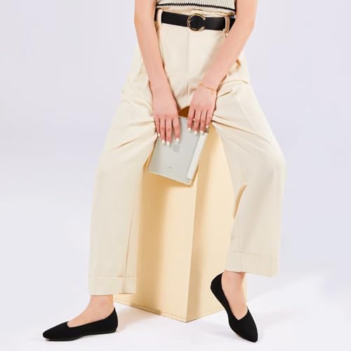 Image of Frank Mully Womens Pointed Toe Flats Knit Dress Shoes Comfort Women Shoes Softable