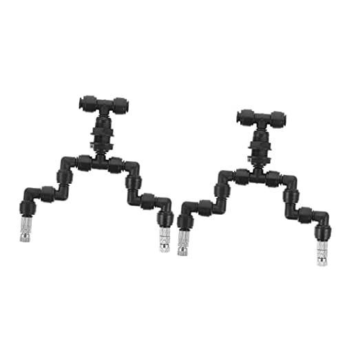 BCOATH 2piezas Boquilla Rociadora Para Jardín y Terrarios Cabezal De Pulverización Para Humidificación De Musgo y Plantas Diseño Duradero Para Reptiles y Cultivos Interior