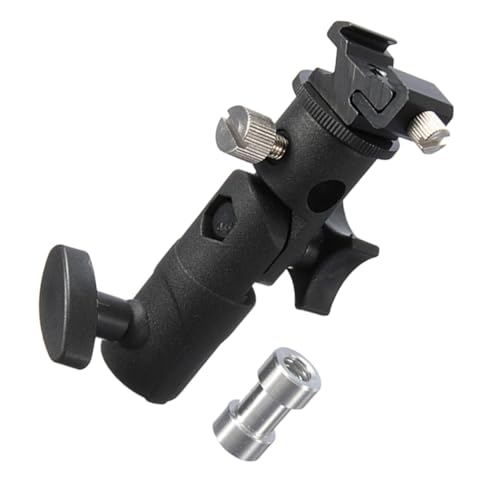 Adaptador de soporte de luz para sesiones fotográficas con paraguas y flashes externos