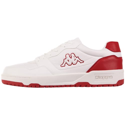 Kappa Código de Estilo: 243323mf Broome Low MF Unisex, Zapatillas Adulto, Color Rojo Blanco, 43 EU