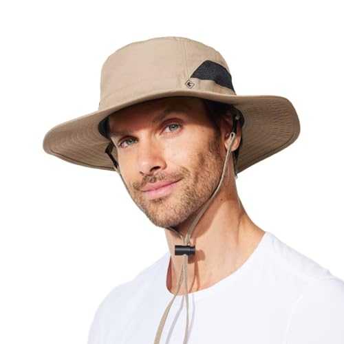 Image of Fishing Hat for Mens Sun Hat Wide Brim Bucket Hat SPF UV Protection XL XXL Large Size Big Head Hiking Beach Safari