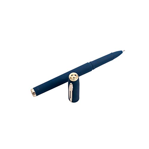 12 bolígrafos de tinta azul con punta fina 0.7 mm miniatura 4
