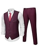 MY'S Traje de 2 piezas para hombre, X-Small