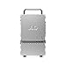 teenage engineering Computer-1 mini-ITX PC Computer case Chassis with Powder Coated Aluminum, Chrome Metal Handles, and Dual-Slot GPU, Small Form Factor, Compatible with SFX Power Supply (Aluminum)