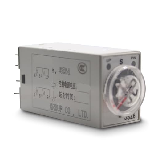 Relé de retardo de encendido JSZ6-2 H3Y-2 temporizador miniatura 220V AC con base de 8 pines