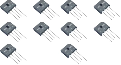 Image of 5pcs KBU2510 2510 Bridge Rectifier Diode 25A 1000V Silicon Bridge Rectifiers,4Pins. (Pack of 2)