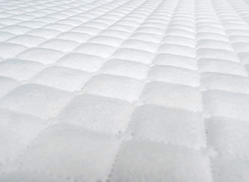 Bluesnail Super Soft Stretchy Fitted Crib Bed Sheet For Standard Crib And Toddler Mattress (White) #TOP2