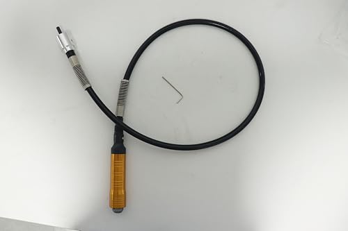 Flex Shaft Rotary Tool Attachment with Comfort Metal Grip, 35.4” Length, 0.24" Inner Shaft by Juiseaty - Used condition - US$16.12