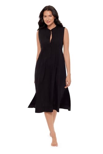 Robe de plage plissée unie pour femme idéale pour vos moments de détente en terrasse