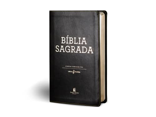 Bíblia ACF, Couro Soft, Preto, Leitura Perfeita
