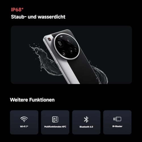 Xiaomi 15 Ultra Smartphone 16GB 512GB Schwarz