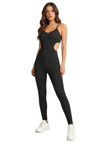 Combinaison athlétique sans manches et ultra extensible pour femme active