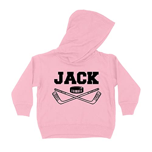 Hockey Jack Kids Hoodie Sweatshirt Toddler 4T Light Pink