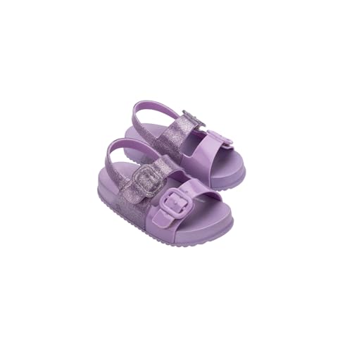 Image of mini melissa Cozy Jelly Sandals for Toddlers & Little Kids - Summer Sandal w /Adjustable Back Strap, Jelly Shoes for Girls & Boys