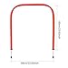 FytStycale Soccer Training Arch, Soccer Goal, Footwork and Kicking Drill Practice Equipment Sturdy Football Goal for Court Garden Yard, Orange