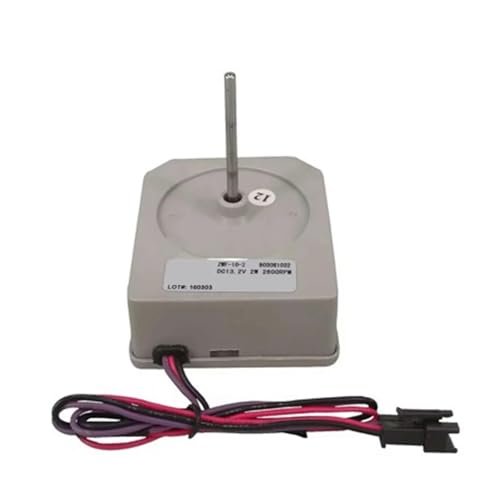 Ventilador de motor de CC A66T, compatible con Meiling, motor de ventilador de refrigerador de doble puerta ZWF-10-2 B03081032 CC 13,2 V 2 W