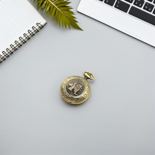 Reloj de Bolsillo Vintage Brújula 2 Pzas para Camping miniatura 4