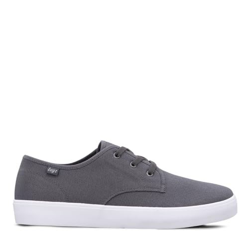 Lugz Men's Joints Fashion Sneaker, Charcoal/White, 10.5 M US