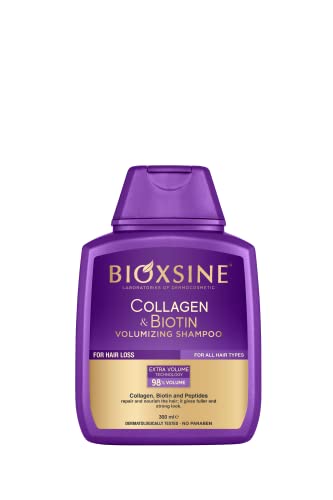 Bioxsine Colagen & Biotin Volume Shampoo 300 ml for All Hair Types
