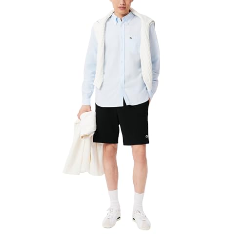 Image of Lacoste Men's Regular Fit French Terry Fleece Shorts