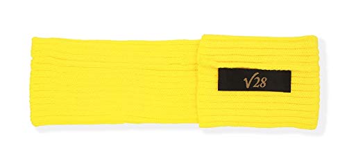 *Daisysboutique* Retro Unisex Adult Junior Ribbed Knitted Leg Warmers (One Size, Yellow) #TOP2