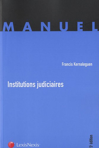 Institutions judiciaires Francais PDF