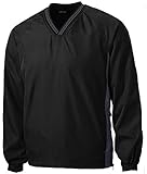 Joe's USA - Men's Athletic All Sport V-Neck Raglan Wind Shirts in XL