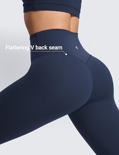 Image of CRZ YOGA SculptAir No Front Seam Leggings 25 inch | Breathable, Long Lasting Support, Training, High Waisted, for Women