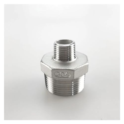 Raccord de plomberie à visser en inox pour réduction mâle
