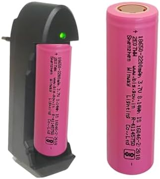 Rechargeable 3.7 Volt Battery with Battery Holder and connectors ...