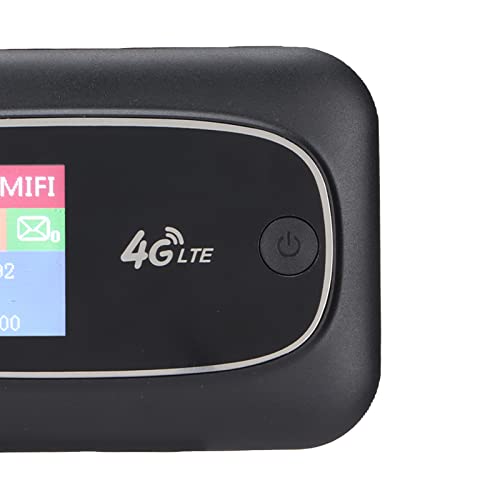 Image of Portable 4G LTE WiFi Hotspot with LED Display SIM Slot Compact Travel Router for Phones Laptops and Tablets Lightweight Mobile Internet Device for Global Travel