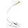 Vekkia Amber Rechargeable 7 Led Eye-Care Book Light,Blue Light Blocking Reading Light,3 Levels,1600K for Strain-Free, Healthy Eyes.Up to 70 Hours Reading.Perfect Gift for Bookworms.