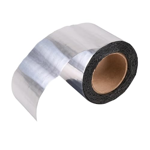 Asphalt Sealer (Self-Adhesive) - Waterproof Asphalt Tape For Crack Filler | SBS Membrane Roll, Excellent Tensile & Water Impermeability | Ideal For Driveway Roof RV Awning Boat Deck Concrete Joists Pi