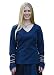 Produktbild Battle-Merchant Mittelalter Bluse Aila mit Schnürung div. Farben S-XXL - Renaissance LARP Wikinger Damen (Blau, XXL)