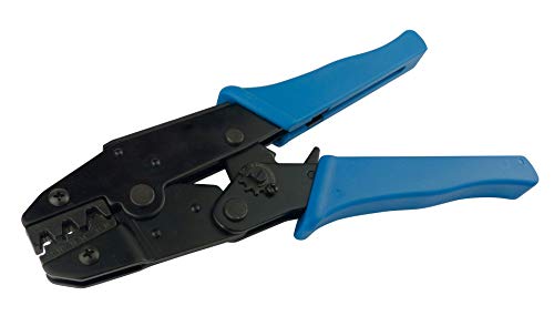 Crimpzange für unisolierte Kabelschuhe 0,5 - 6 mm²