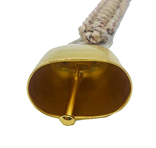 Bear Bell With Whistle Set For Hikers With Emergency Whistle For Survival Hiking Biking Camping Fishing Climbing (Gold) #TOP3