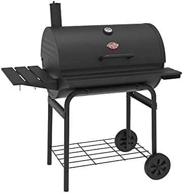 Char-Griller E2827 Pro Deluxe Charcoal Grill, Black