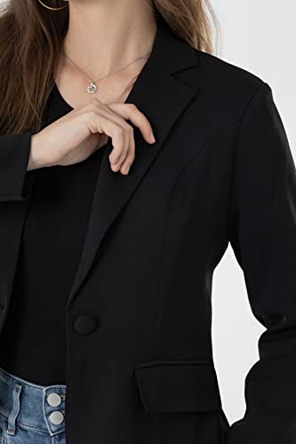 Beninos Womens Business Casual Blazer Office Work Solid Suit Jacket4
